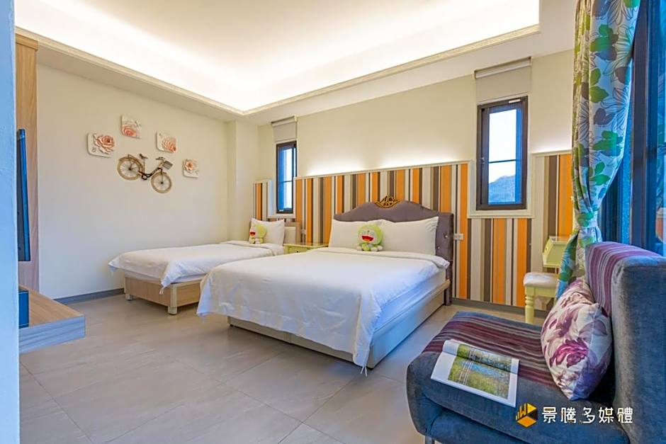 幸福來了-近花蓮火車站 寵物友善 電梯民宿