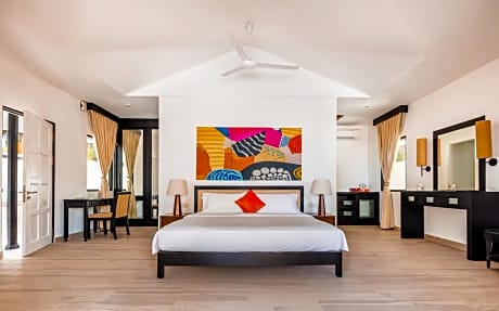 Deluxe Beach Villa with Private Pool - 50% off on Return Sea Plan Transfers (for stays of 5 Nights or more) + 20% discount on F&B | Spa services | Water Sports – (*Applicable for stays between 1 May - 31 July 2024)