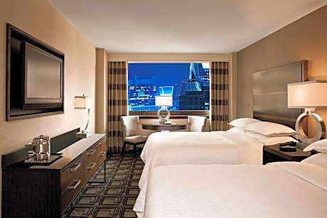 Premier, Guest room, 2 Double, City view, High floor