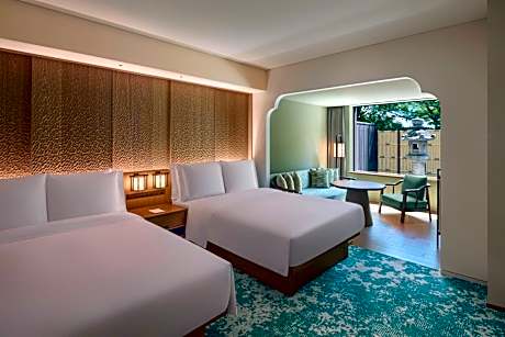 Junior Twin Suite with Sofa Bed Open Air Onsen