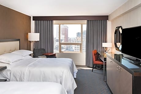 Traditional 2 Beds, Guest room, 2 Double