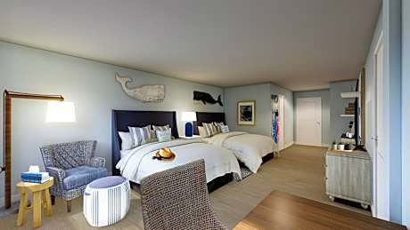 Double Room with Two Double Beds and Sun Deck