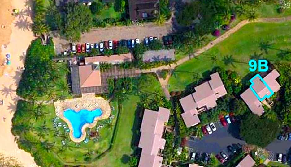 9B EKAHI VILLAGE-STUDIO BATH, GARDEN VIEW - 1 MINUTE STROLL to BEACH!