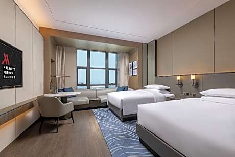 Premier Double Room with Two Double Beds - High floor