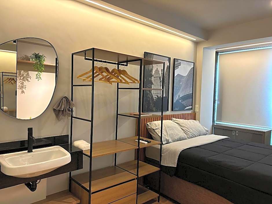 Studio na avenida 9 de julho