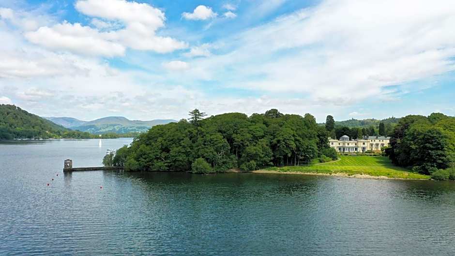 Storrs Hall Hotel on the shore of Lake Windermere