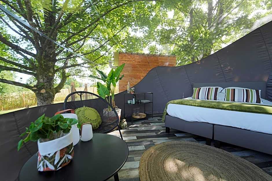 Bulles Odette & Ginette et Tiny House Suzette "Au guet Marais" Etape Insolite