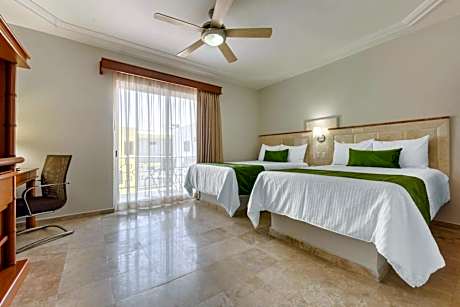 Two Double Beds - No Balcony