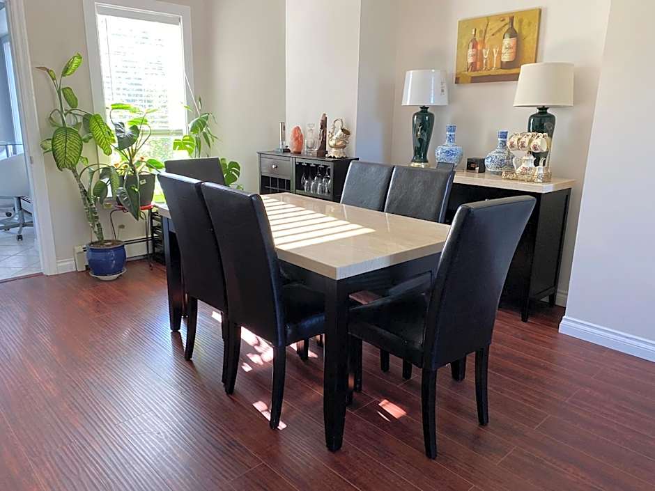 Jane's private rooms with shared washroom