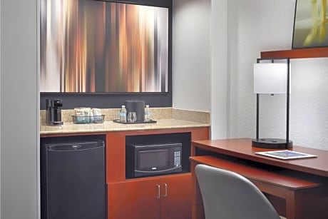 One-Bedroom Large King Suite with Sofa Bed and Courtyard View - Hearing Accessible