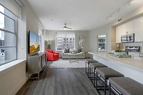 Modern Condos in California Building by Hosteeva