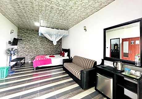 Deluxe double room with common terrace
