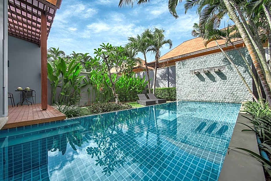 VILLA ARU Private Pool 3 min to Naiharn Beach