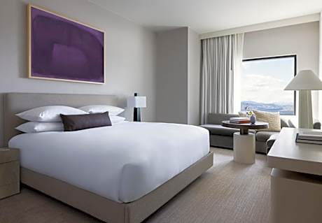 King Room with Roll In Shower and City View - Mobility Accessible