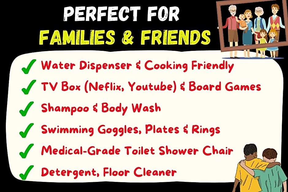 Georgetown Urban Family & Baby-Friendly Home with Skypool Seaview