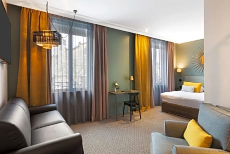 Two Connecting Double Rooms