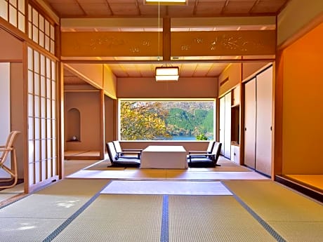 【Special Japanese Kaiseki Dinner & Breakfast】Japanese Style Superior Room with Mt. Fuji & Lake View - Private Hot Spring Bath