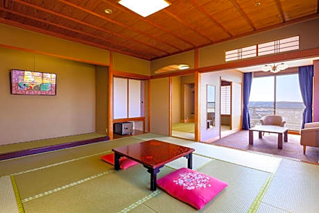 Standard Japanese-Style-Room with 12+6 Tatami mats - Indoor Bath - Non-Smoking
