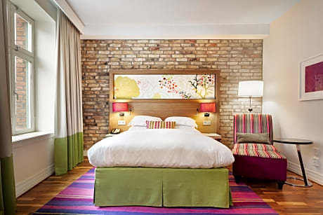 Double queen size bed