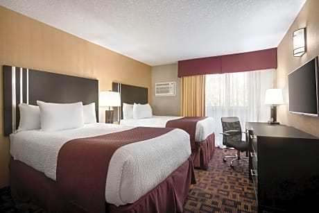 2 Double Beds Non-Smoking