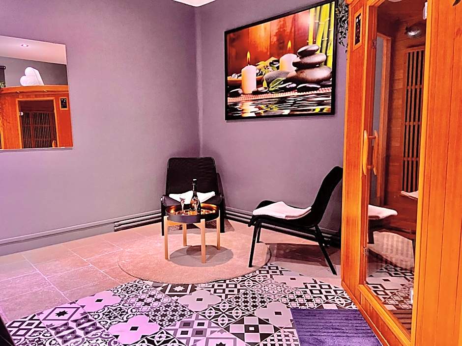 Suite avec Jacuzzi et Sauna Privée