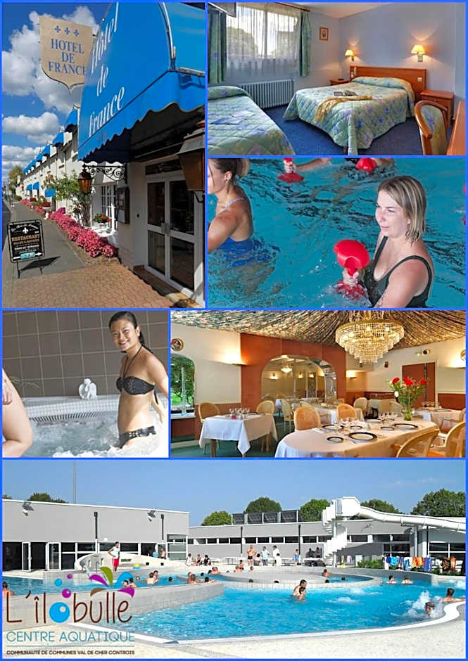 Contact Hôtel de France Contres-Beauval-Cheverny