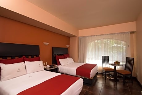 Two Double Beds