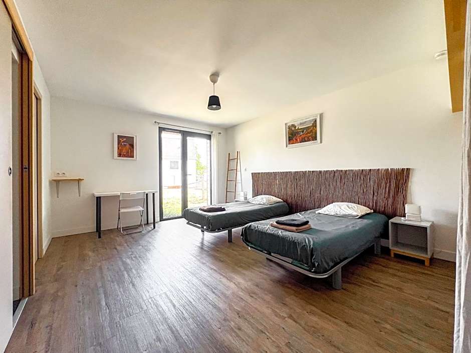 Chambres d'étape - Le Répit de l'Oust - Certifié Ecolabel Européen