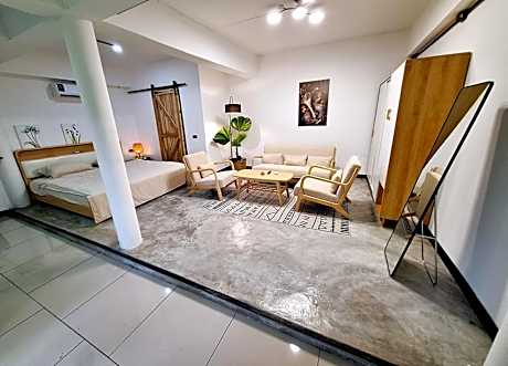 Bali-style studio apartment