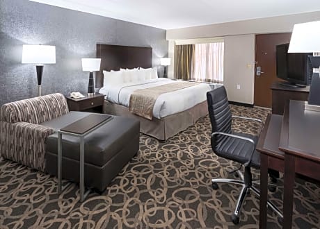ACCESSIBLE - 1 KING,MOBILITY ACCESSIBLE,BATHTUB,VIEW,NSMK,FULL BREAKFAST