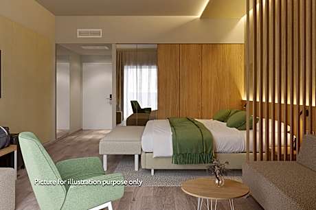 Classic room with balcony park side - Family