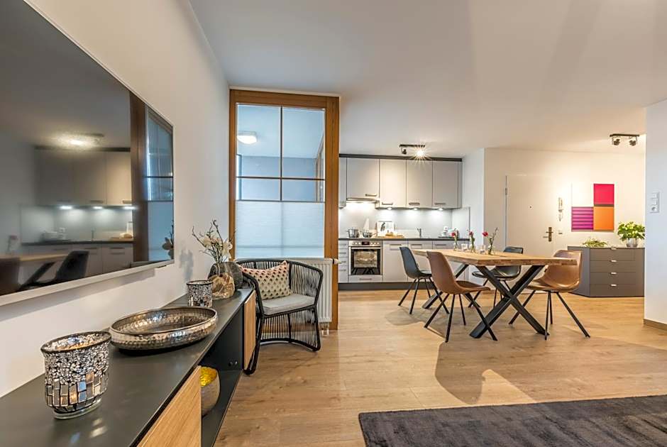 RH-Appartements 15 Minuten von Basel im Dorf Rührberg