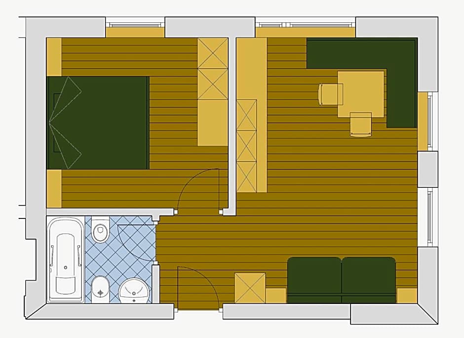 Photo 1 of 9 of 1 Bedroom Apartment
