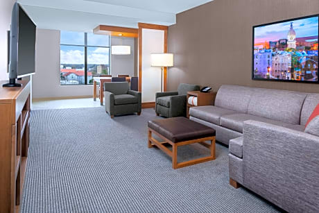 King Suite with Sofa Bed and Roll-In Shower - Disability Access