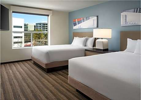 One-Bedroom Specialty Suite with Two Queen Beds, Kitchen and Sofa Bed