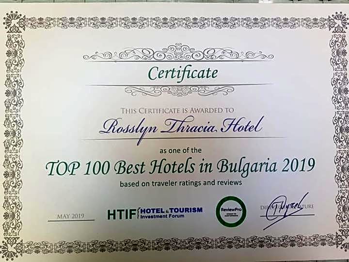 Rosslyn Thracia Hotel Sofia
