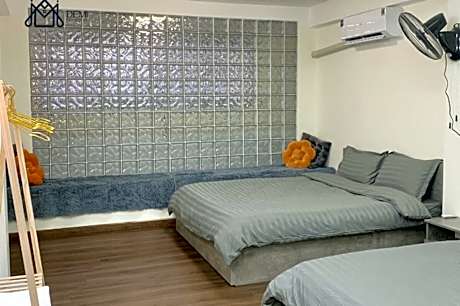 DeMi Homestay 2 - Phòng 2 giường  4 người