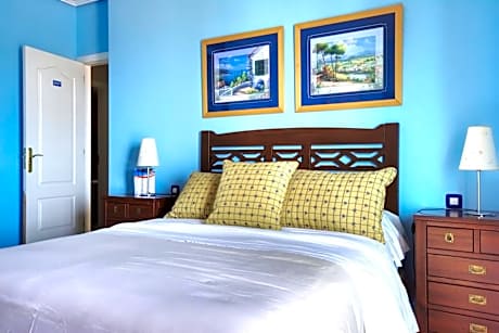 Family Room with Shared Bathroom