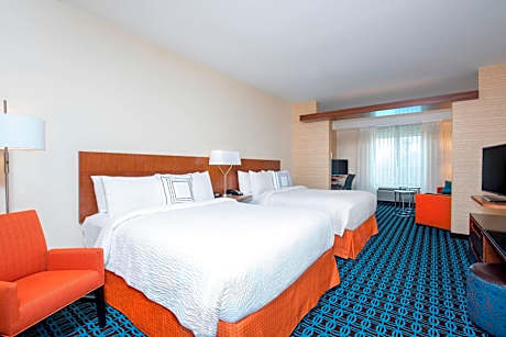 Queen Suite with Two Queen Beds and Sofa Bed