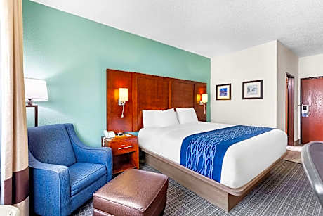 1 King Bed, Business Room, Nonsmoking, Upgrade