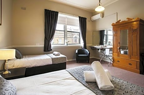 Family Room with Shared Bathroom