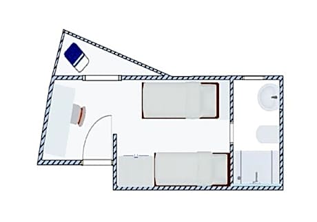 Single Room with Sea View