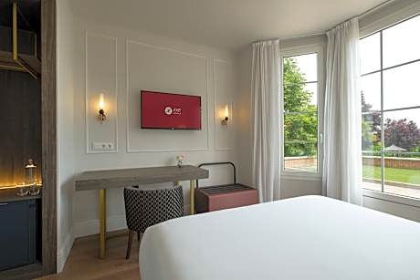 Room with balcony