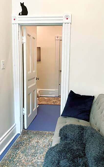 Pet-Friendly Space #3 at Doggy Digs, King Bed and Office