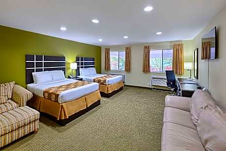 1 Bedroom with 2 Queen Beds