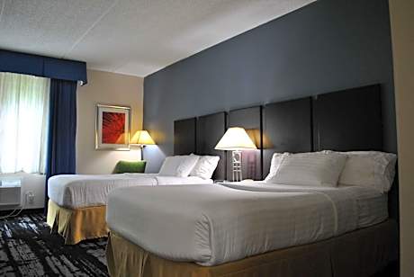 2 Double Beds Non-Smoking Microwave And Refrigerator Wi-Fi Full Breakfast