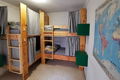 BED IN ECONOMY 6 BED DORM AND SHARED BATHROOM