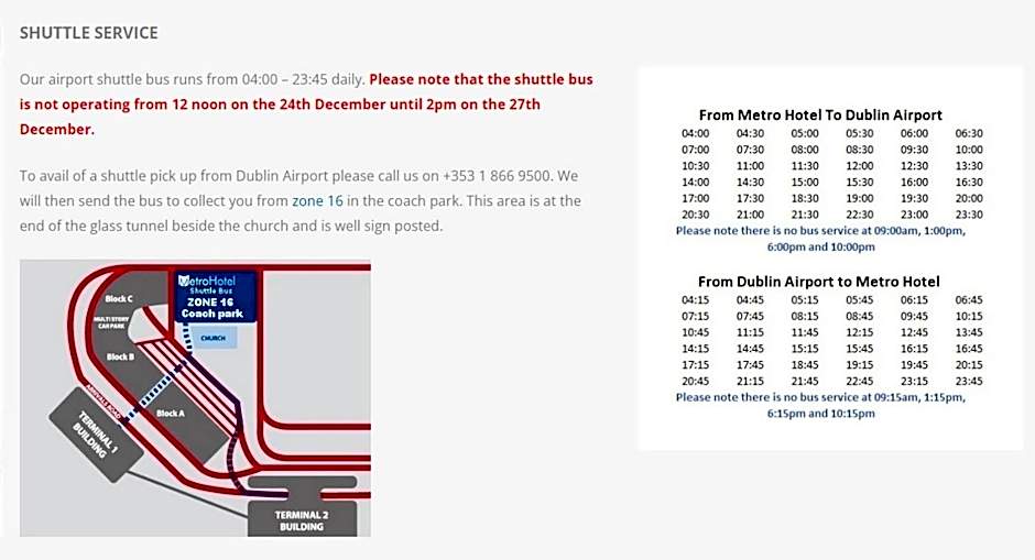 Metro Hotel Dublin Airport