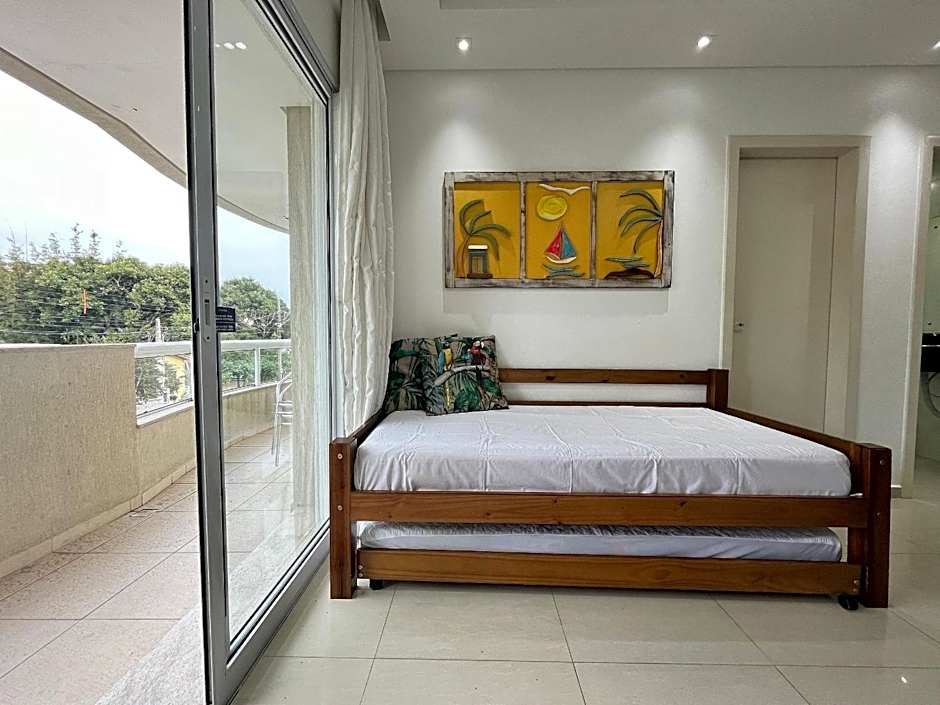 B119 - Apto para 06 pessoas perto do mar em Bombas