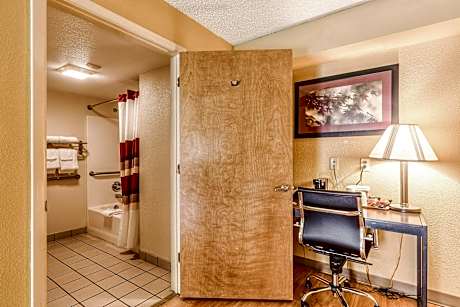 ADA Accessible Deluxe King with Roll-in Shower Non-Smoking